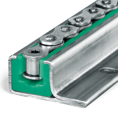 Type CKG 15V - Kettinggeleidingen voor rollenkettingen - Murtfeldt GmbH Kunststoffe