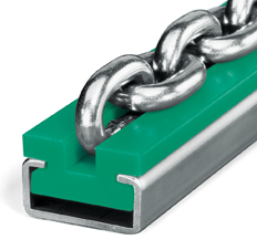 Tipo CRU - Guías de cadena para cadenas de eslabones redondos - Murtfeldt GmbH Kunststoffe