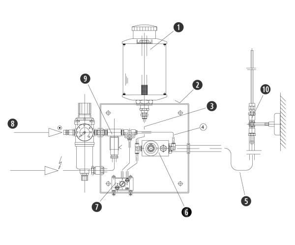 Microspray - UNI Microspray - Murtfeldt GmbH Kunststoffe - Technische Zeichnung 2