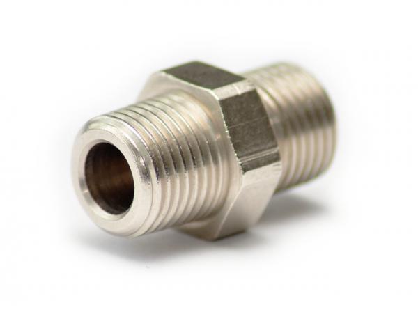 Nipplo doppio - Sistemi di lubrificazione per raccordi a vite - Murtfeldt GmbH Kunststoffe - Abbildung 1