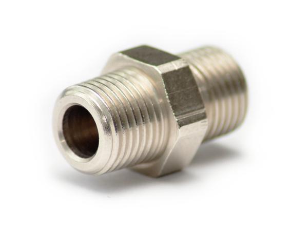 Double nipple - Lubrication system couplings - Murtfeldt GmbH Kunststoffe - Abbildung 1