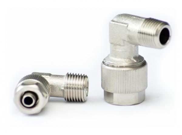 Raccordo avvitabile angolare per flessibile - Sistemi di lubrificazione per raccordi a vite - Murtfeldt GmbH Kunststoffe - Abbildung 1